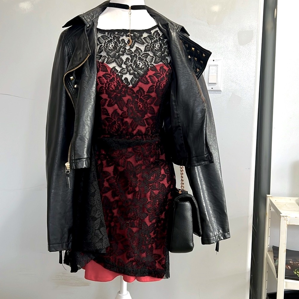 Lace Mini Dress